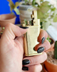 Trench Lighter | Brass Flip Top