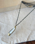 Men's Necklace | Miniature Inlaid Folding Knife