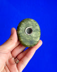 Crystal Pebble Pipe | Serpentine Jasper