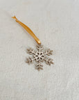 Little Snø | Christmas Ornament - Sterling Silver & Bronze