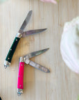 Tiny Two Bladed Knife | Pink