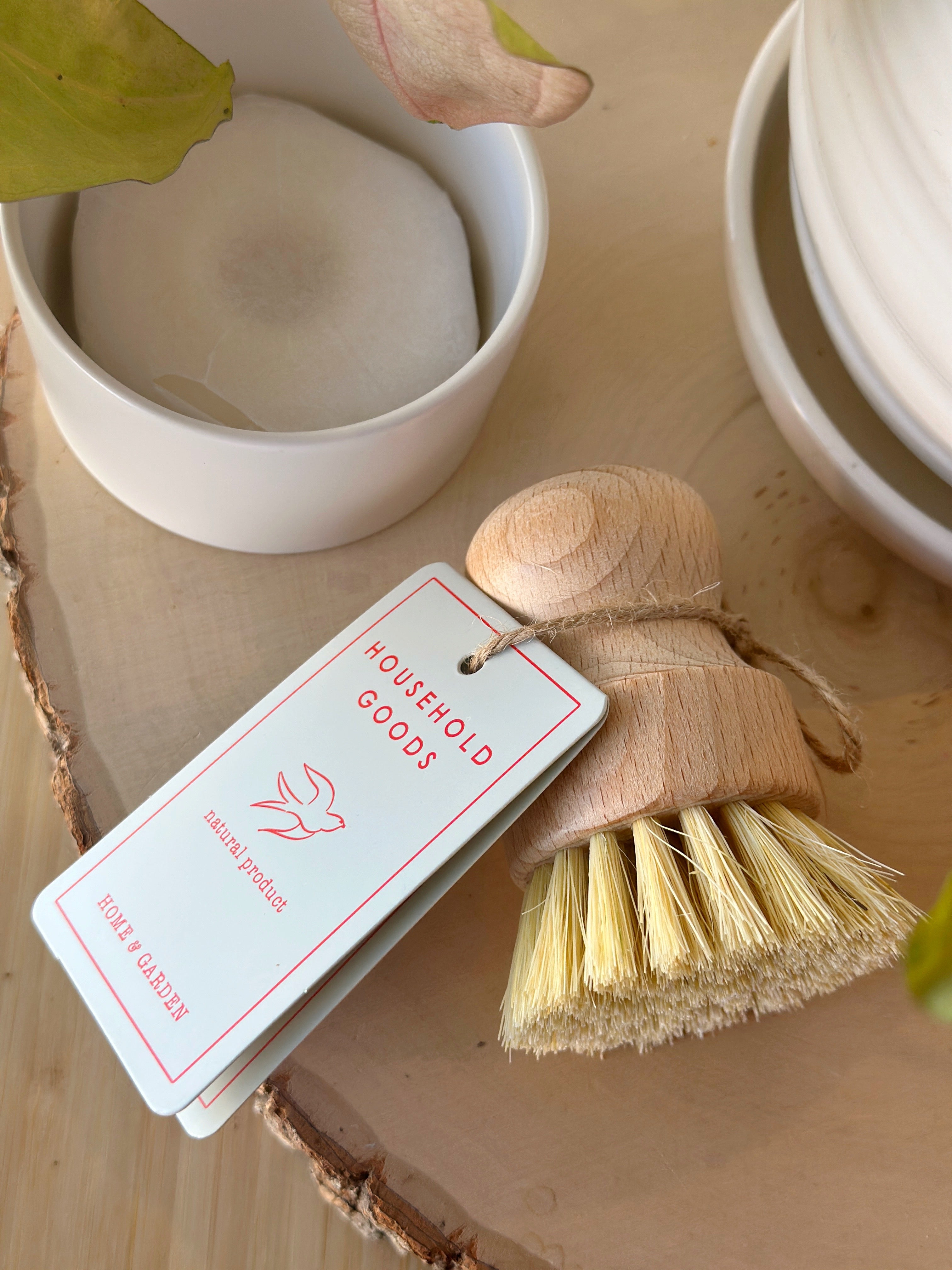 Wooden Pot and Pan Scrubbing Brush