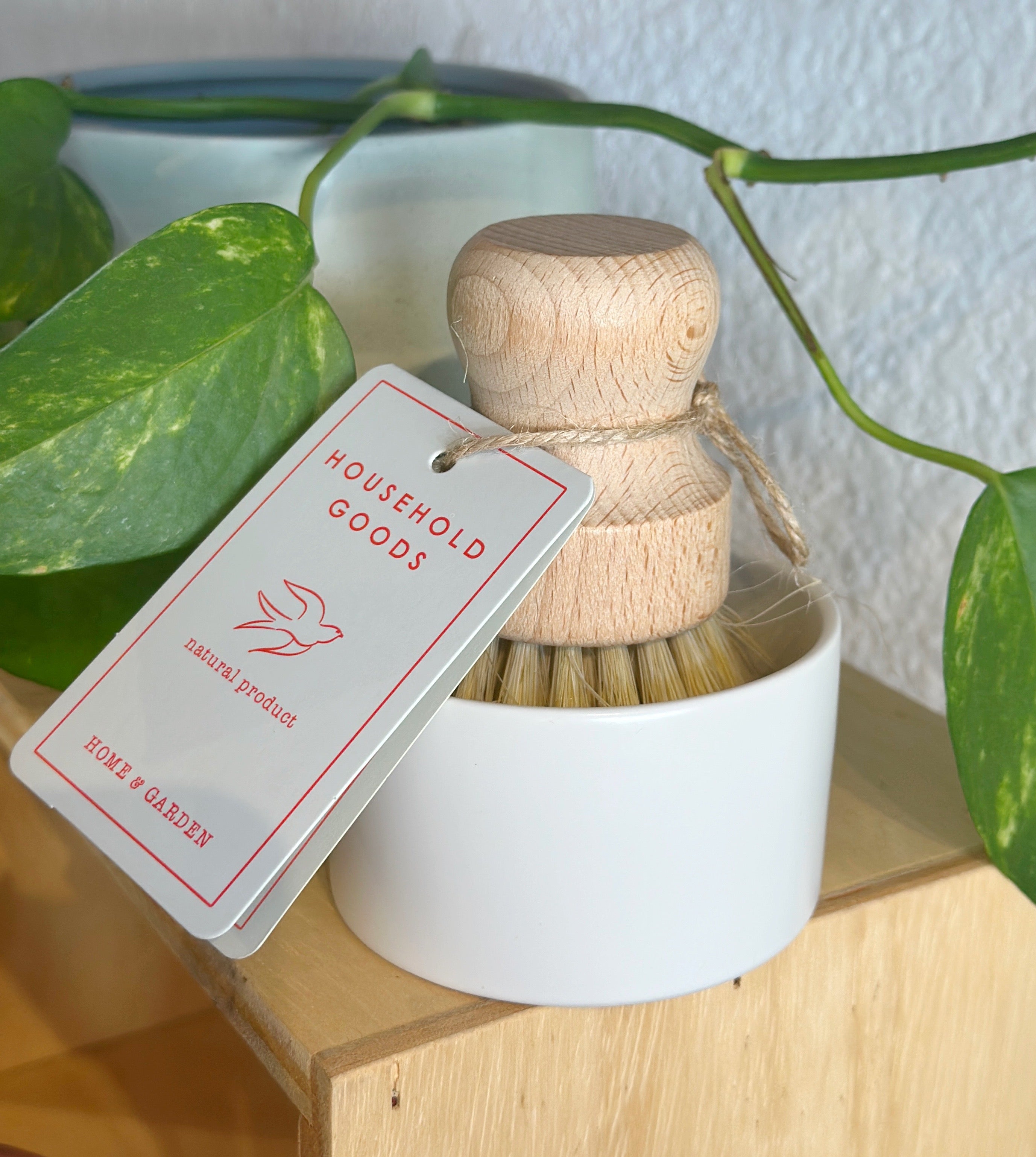 Wooden Pot and Pan Scrubbing Brush