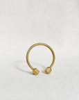 Brass Keychain | Geometric Shapes