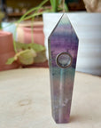 Crystal Pipe | Fluorite Wand