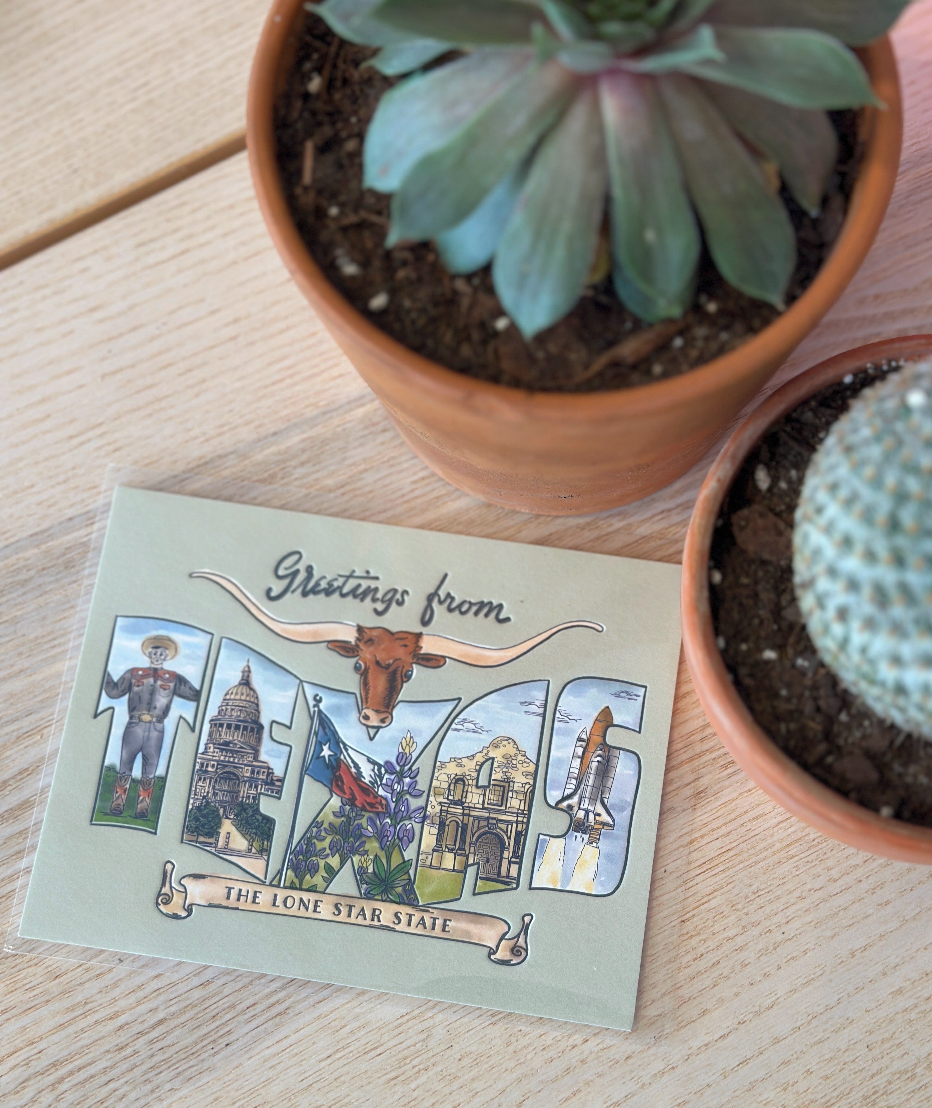 Postcard | Greetings from Texas