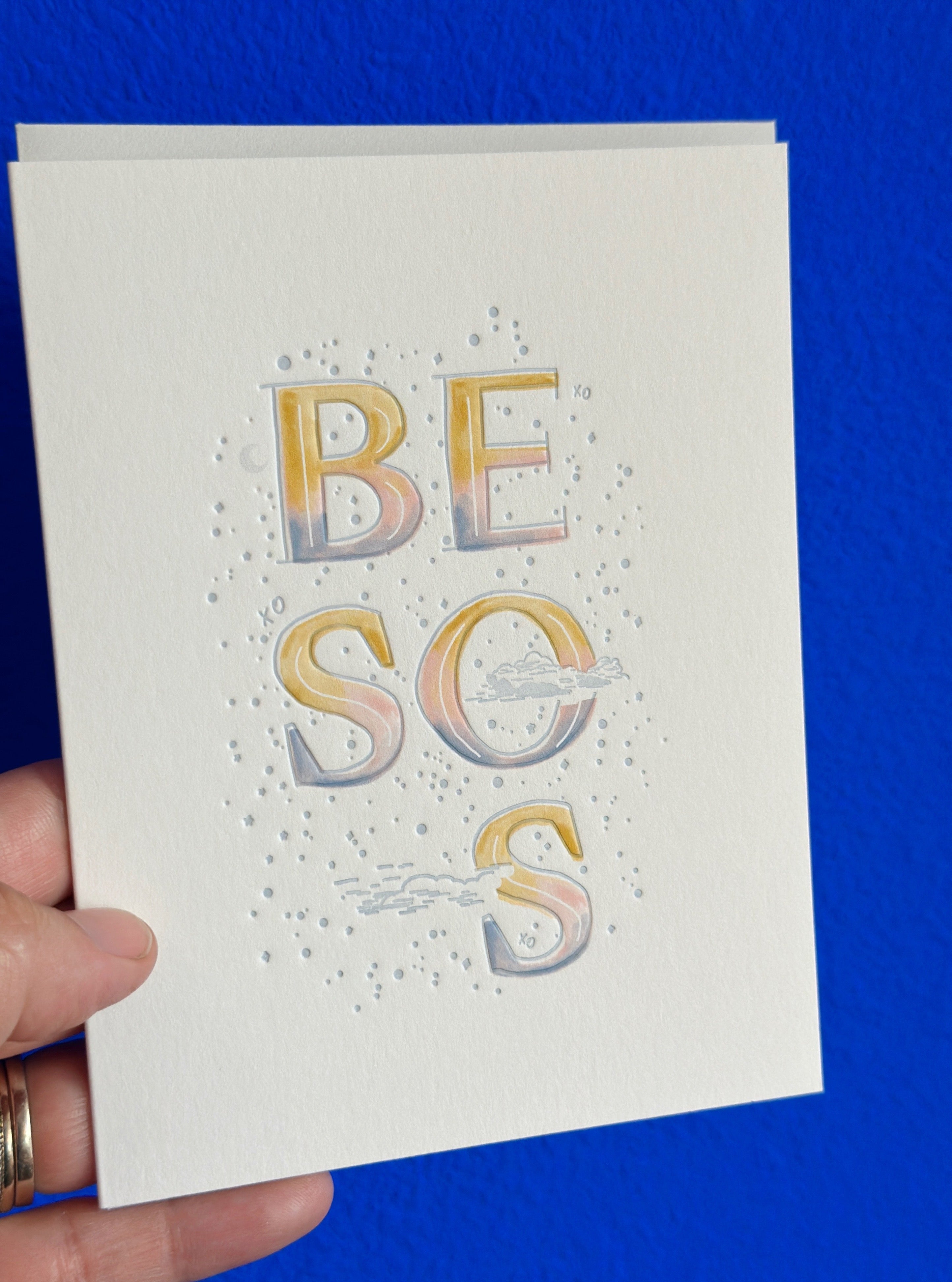 Greeting Card | Besos