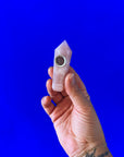 Crystal Pipe | Small Rose Quartz Wand