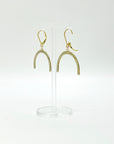 This Adaptive Add-On converts your Son of a Sailor earrings with secure, easy-to-wear leverback earwires. It’s perfect for those who find regular earwires slip out, who have stretched or sensitive piercings, or who prefer an easy-to-handle, hinged closure. Available in sterling silver or 14k gold-filled, it offers a comfortable, accessible fit without sacrificing style.