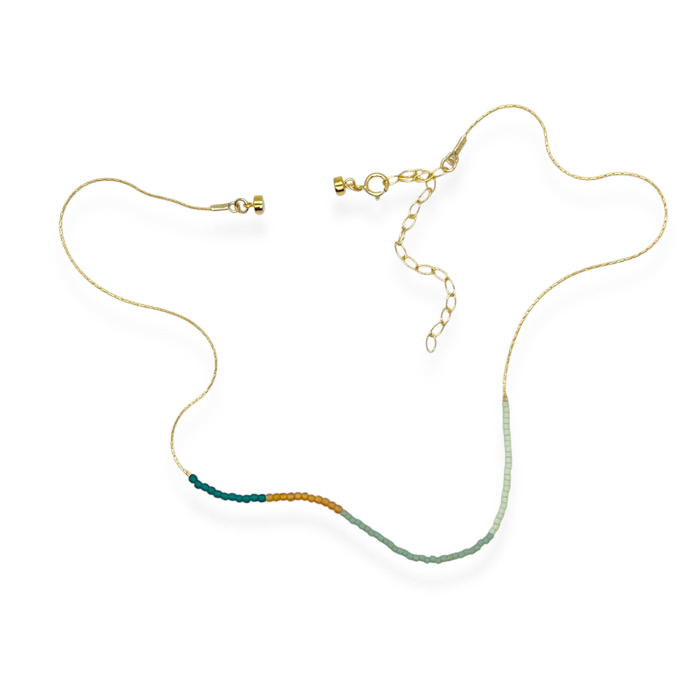 The Magnetic Clasp is an adaptive add-on that makes wearing your jewelry quicker and more accessible. Designed for ease and comfort, it uses a strong magnetic connection to hold your necklace or bracelet securely in place—while still allowing for effortless one-handed fastening and removal. This is a great option for those with limited dexterity, arthritis, or anyone who prefers a hassle-free way to put on and take off their jewelry.