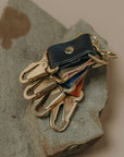 Alfa Clip Fob | Leather and Brass Bottle Opener Keychain