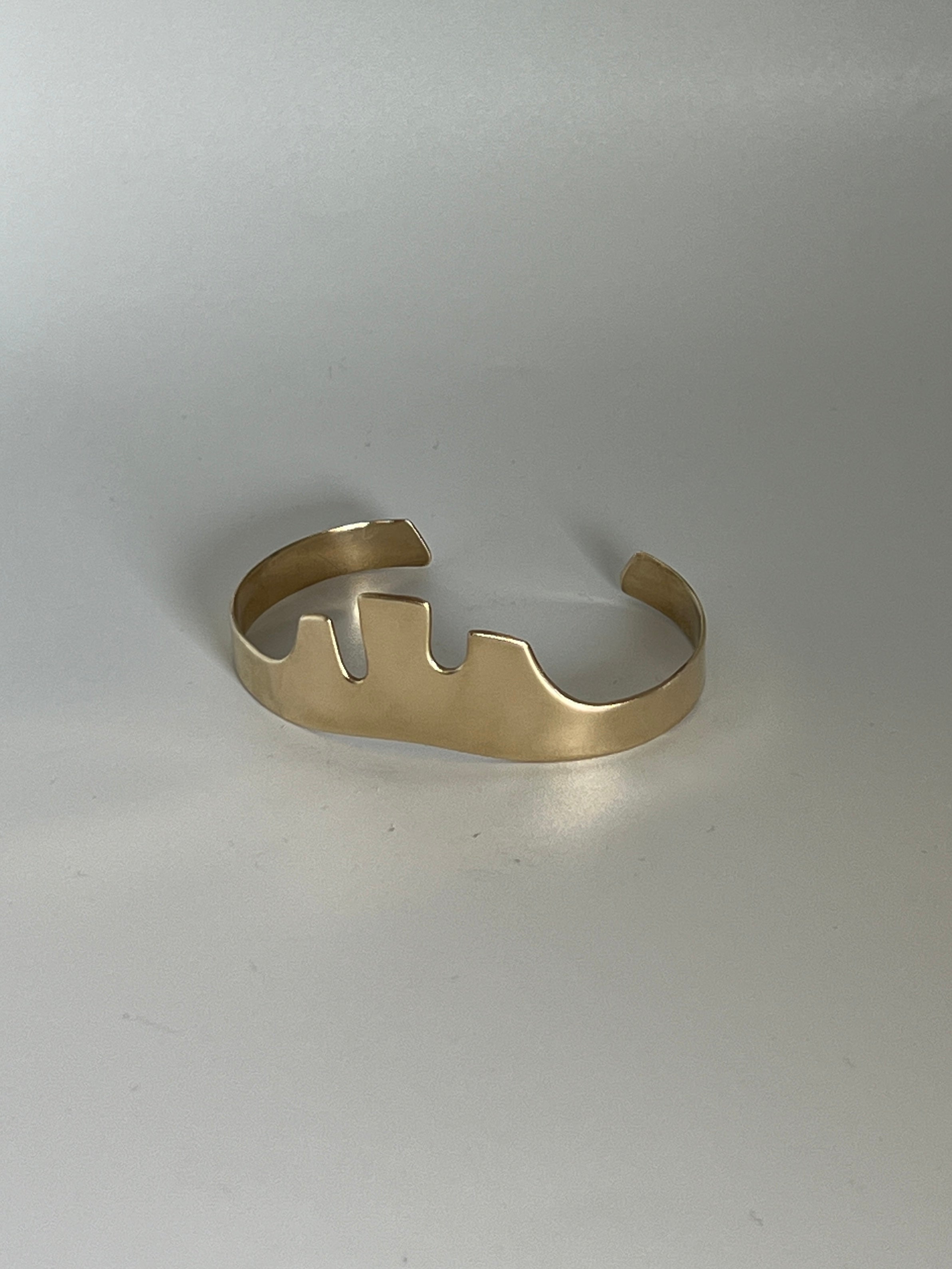 Año Cuff Bracelet | Silver, Copper & Brass