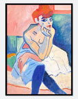 Bold and expressive, this André Derain portrait print adds vintage Fauvist charm to your space. A colorful, timeless piece for any art lover’s wall.