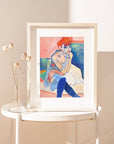 Bold and expressive, this André Derain portrait print adds vintage Fauvist charm to your space. A colorful, timeless piece for any art lover’s wall.