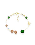 The Beaded Crystal Bracelet is a vibrant celebration of connection and joy, designed to brighten your day and remind you of the bonds that matter most. Crafted with 14k gold-filled components and vibrant, high-quality crystals, it adds a cheerful pop of color to your wrist. The unique adjustable design lets you either let the beads move freely along the bracelet or cinch them together for a perfectly centered look.