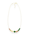 Delicate with just the right amount of shimmer, the Beaded Crystal Necklace is a modern friendship heirloom. Each piece features faceted crystals strung on a 14k gold-filled beading chain that adjusts to your ideal length. Wear it as a daily reminder of the people who color your world.