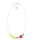 Delicate with just the right amount of shimmer, the Beaded Crystal Necklace is a modern friendship heirloom. Each piece features faceted crystals strung on a 14k gold-filled beading chain that adjusts to your ideal length. Wear it as a daily reminder of the people who color your world.