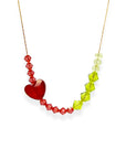 Delicate with just the right amount of shimmer, the Beaded Crystal Necklace is a modern friendship heirloom. Each piece features faceted crystals strung on a 14k gold-filled beading chain that adjusts to your ideal length. Wear it as a daily reminder of the people who color your world.