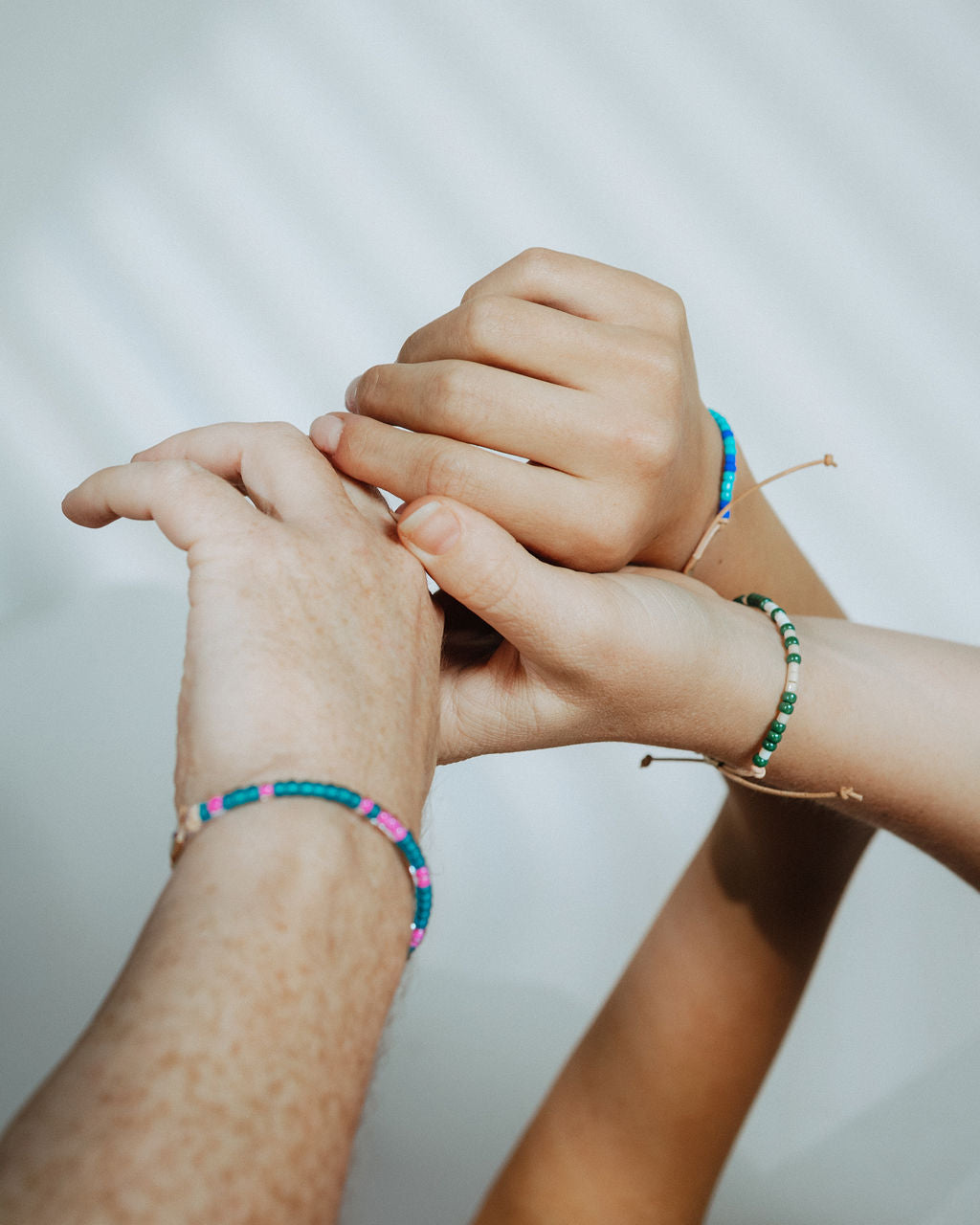 Part of our nostalgic friendship bracelet collection, this version features beautifully crafted Japanese glass beads strung on durable, comfortable cord and finished with a 14k gold-filled sliding clasp. It offers the same unisexy, elevated take on throwback style, perfect for stacking or wearing solo.