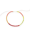 Soft, colorful, and effortlessly cool, the Beaded Silk Bracelet is made for everyday wear with a touch of sparkle. An adjustable silk cord is paired with glass beads and a 14k gold-filled clasp to create a piece that fits like a charm. Stack a few or wear one proudly in your favorite color.
