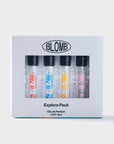 Not sure where to start? Blomb's Explore Pack is the perfect way to sample a little bit of everything before committing to a full bottle. Try them out, discover your favorite scent, and see which one matches your style.