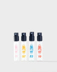 Not sure where to start? Blomb's Explore Pack is the perfect way to sample a little bit of everything before committing to a full bottle. Try them out, discover your favorite scent, and see which one matches your style.