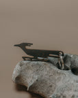 Roadrunner Bottle Opener Keychain | Steel or Brass