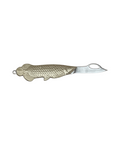 Carry a touch of the wild with Brass Animal Pocket Knives! Stylish, functional, and fun—each features a sturdy metal handle and sharp stainless steel blade.