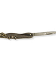 Carry a touch of the wild with Brass Animal Pocket Knives! Stylish, functional, and fun—each features a sturdy metal handle and sharp stainless steel blade.