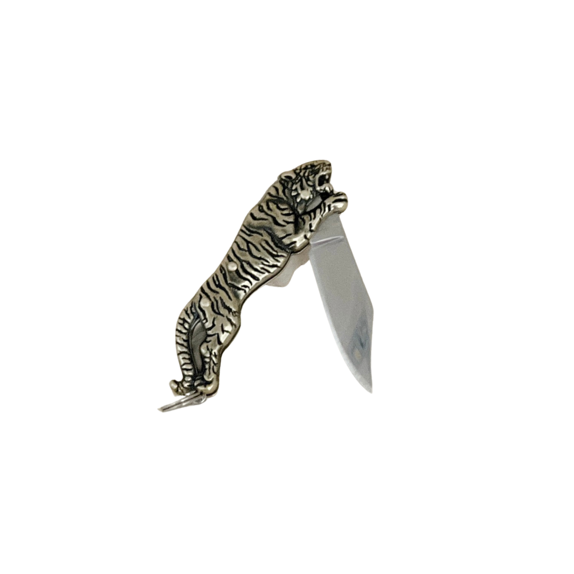 Carry a touch of the wild with Brass Animal Pocket Knives! Stylish, functional, and fun—each features a sturdy metal handle and sharp stainless steel blade.