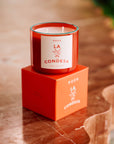 Inspired by La Condesa’s tree-lined streets with bright citrus, white florals, and lush greens. Hand-painted jar designed to be re-loved and reused.