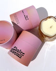 No. 3 : Moss + Amber- sweet musk, bright masculine.
Top: Sage, Orange, Grapefruit
Heart: Lavender
Base: Amber, Tonka Bean, Oakmoss