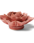Ceramic Flower Wall Art | Champagne Pink Rose