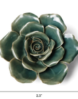 Bring everlasting blooms into your space with ceramic flowers—beautiful, handmade pieces that add a touch of nature-inspired charm without the upkeep. Each flower comes packaged in a lovely gift box and features a keyhole back, so you can display it on a wall or style it on a tabletop. Perfect for creating a blooming statement that never fades.