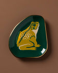 Bright colors and whimsical animal designs make this decorative trinket tray perfect for small storage of keys, coins, jewelry, and keepsakes. Ideal for entryways and countertops.