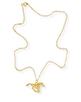 Gold-filled Horse Charm Necklace