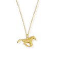 Gold-filled Horse Charm Necklace