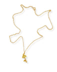 Gold-filled Mushroom Charm Necklace
