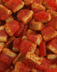 Chilli Bomba Watermelon Chamoy Candy—juicy gummies coated in tangy chamoy and chili. Sweet, sour, and spicy in every bite. Bold flavor made in the USA.