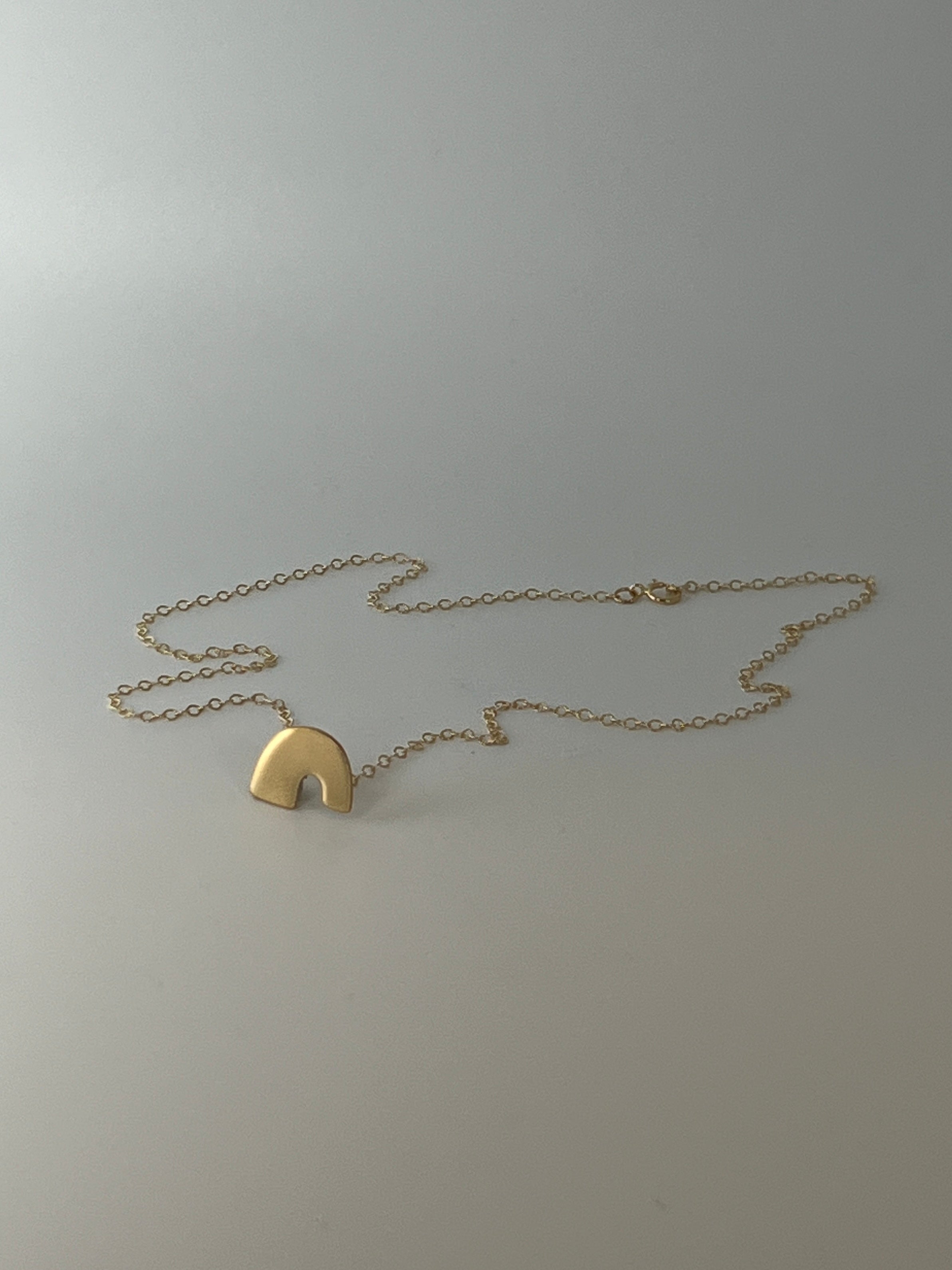 Día Necklace | Silver, Copper & Brass