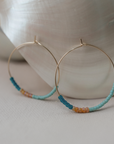 Septima Hoop Earring | Dusk