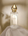 Nemat’s Amber Eau de Parfum combines fresh floral, woody, and clean musk notes, creating a timeless, subtle fragrance that blends with your body chemistry for a unique scent.