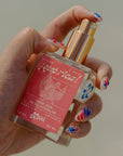 Dive into the sultry allure of ¡Qué Rica!—an eau de parfum that strikes the perfect balance of sweet and salty. This perfume mist is derived from essential oils and crafted to transport you with every spritz.
Top Notes: Coconut cream, sea salt, citrus zest
Middle Notes: Vanilla crème, jasmine blossom
Base Notes: Sandalwood, amber, cedar