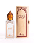 Nemat’s Sandalwood Eau de Parfum blends fresh woods, sandalwood heart, and creamy base notes for a grounding, elegant scent inspired by Indian traditions and sustainably sourced sandalwood.
