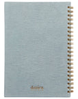 The embroidered covers of this Catbloom ring bound notebook is sure to prompt inspired ideas to fill the pages within. Ruled paper for easy journaling.