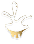 Año Necklace | Silver, Copper & Brass