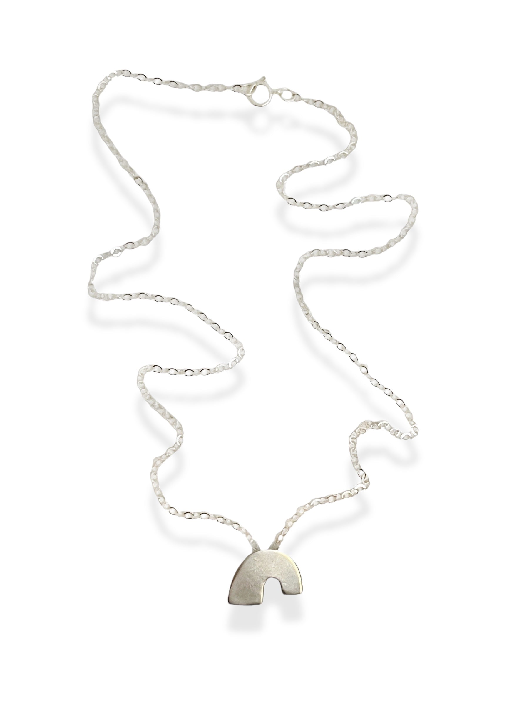 Día Necklace | Silver, Copper & Brass