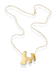 Més Necklace | Silver, Copper & Brass