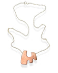 Més Necklace | Silver, Copper & Brass