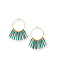 Septima Fringe Hoop | Dusk